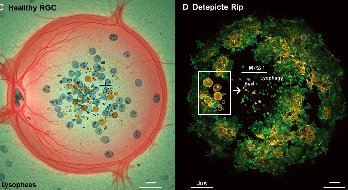 Cellular Cleanup Crew: Restoring Autophagy Offers New Pathway Against Glaucoma Blindness