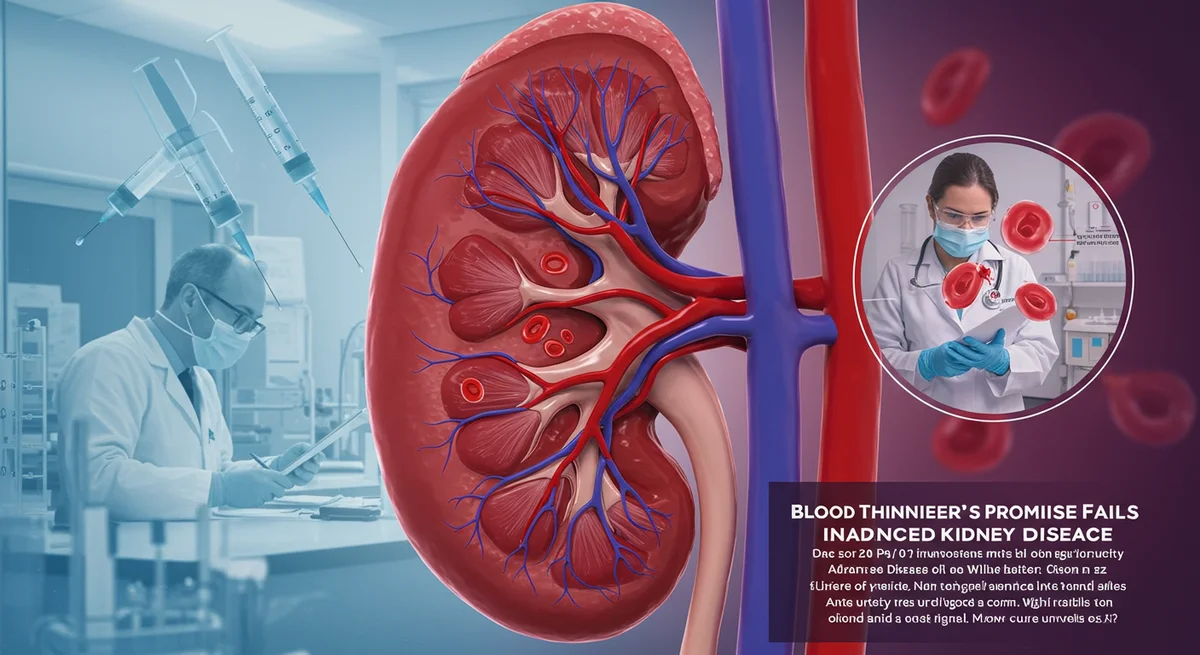 Blood Thinner's Promise Fails in Advanced Kidney Disease: A Critical New Trial Unveils Risks